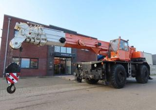 Liebherr LTL 1050 crane - load chart, specs & dimensions (1993 - 1998)