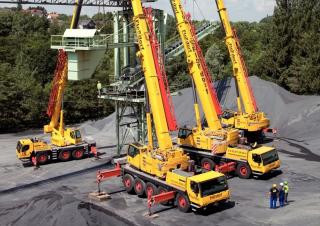 Liebherr LTM 1050-3.1  crane - load chart, specs & dimensions (2008 - 2020)