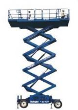 UpRight LX 31 SD Wheeled scissor lifts (2004 - 2005) Specifications & Dimensions
