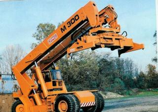 ORMIG M 300 Reach Stacker Specs & Dimensions (1996 - 2005)