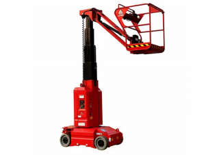 LGMG  M0810JE Single Vertical Mast Boom Lifts (2022 - 2026) Specifications & Dimensions