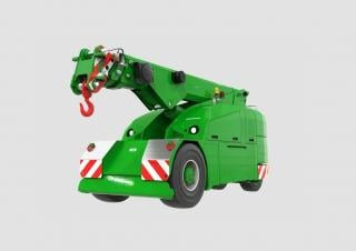 JMG MC 100S crane - load chart, specs & dimensions (2024 - 2026)