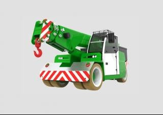 JMG MC 160 crane - load chart, specs & dimensions (2012 - 2026)