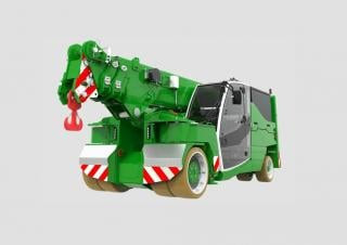 JMG MC 210 crane - load chart, specs & dimensions (2024 - 2026)