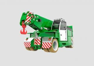 JMG MC 400 crane - load chart, specs & dimensions (2024 - 2026)