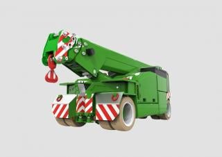 JMG MC 400S crane - load chart, specs & dimensions (2024 - 2026)