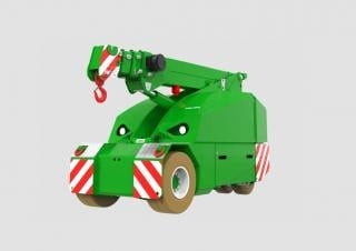 JMG MC 45S crane - load chart, specs & dimensions (2024 - 2026)