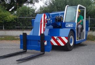 JMG MC 75 crane - load chart, specs & dimensions (2010 - 2024)