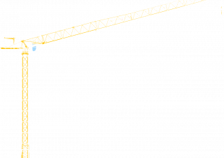 Potain MCH 175 A crane - load chart, specs & dimensions (2021 - 2026)