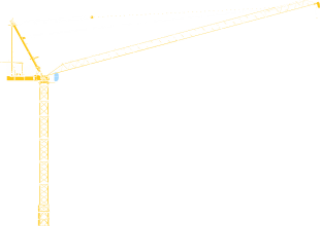 Potain MCR 295 A H20 crane - load chart, specs & dimensions (2023 - 2026)