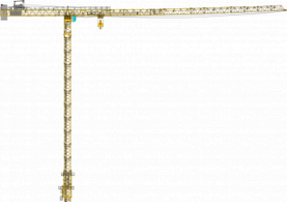 Potain MCT 1105 M50 crane - load chart, specs & dimensions (2023 - 2026)