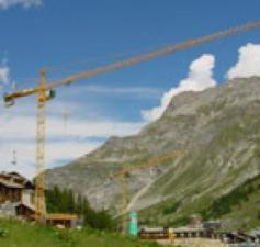 Potain MD 185 A crane - load chart, specs & dimensions (2000 - 2001)