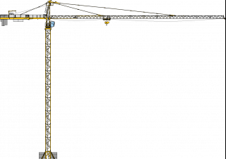 Potain MD 265 C J10 crane - load chart, specs & dimensions (2010 - 2013)