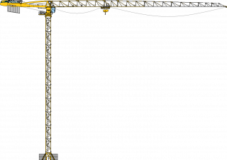 Potain MDT 269 A J10 crane - load chart, specs & dimensions (2016 - 2018)