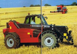 MF 8937 Massey Ferguson Telehandler Specs & Dimensions