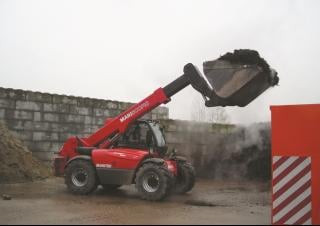 Manitou MHT 780 Telehandler Specs & Dimensions (2017 - 2019)