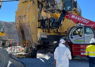 Manitou MHT-X 11250 Mining Telehandler Specs & Dimensions (2022 - 2026)