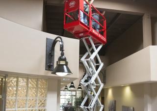 Micro 19 MEC Wheeled scissor lifts