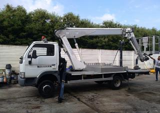 MJ 190 Alu/AZ Multitel Truck Mounted Telescopic Boom Lifts