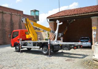 MJ 201 S Multitel Truck Mounted Telescopic Boom Lifts