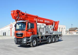 MJ 525 Multitel Truck Mounted Telescopic Boom Lifts