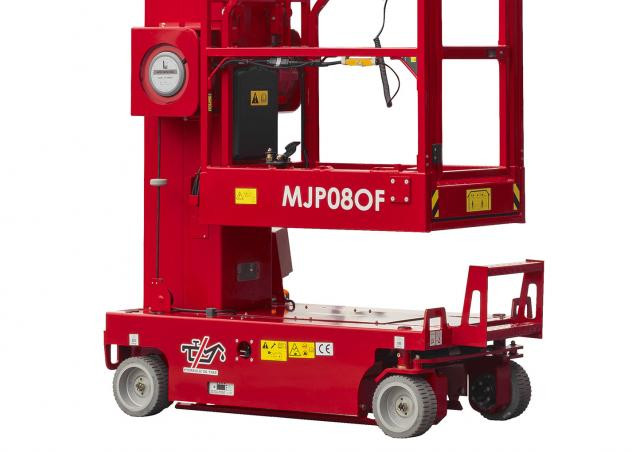 MAGNI MJ08OF Single Vertical Mast Boom Lifts (2025 - 2026) Specifications & Dimensions