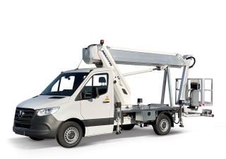 MJE 250 Multitel Truck Mounted Telescopic Boom Lifts