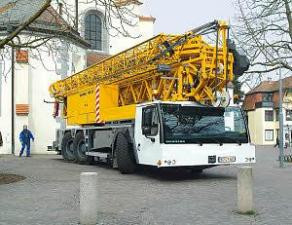Liebherr MK 63 crane - load chart, specs & dimensions (2007 - 2017)