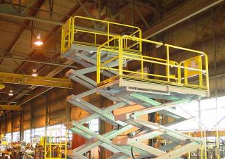 MP25-15 Lift-A-Loft Wheeled scissor lifts