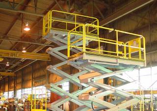 MP31-10 Lift-A-Loft Wheeled scissor lifts
