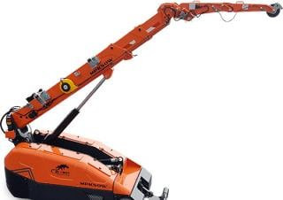 Jekko MPK50 crane - load chart, specs & dimensions (2019 - 2026)