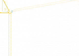 Potain MR 160 C crane - load chart, specs & dimensions (2021 - 2026)