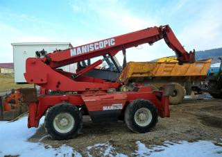 Manitou MRT 1330 Rotating Telehandler Specs & Dimensions (1996 - 1997)