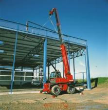 Manitou MRT 1432 M 400i Rotating Telehandler Specs & Dimensions (2004 - 2007)