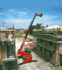 Manitou MRT 1650 Rotating Telehandler Specs & Dimensions (1998 - 2001)