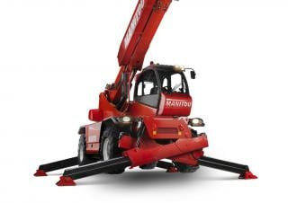 Manitou MRT 2150 Rotating Telehandler Specs & Dimensions (2017 - 2020)