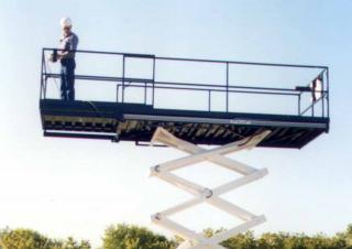 MSP25 Lift-A-Loft Wheeled scissor lifts