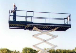 MSP31 Lift-A-Loft Wheeled scissor lifts
