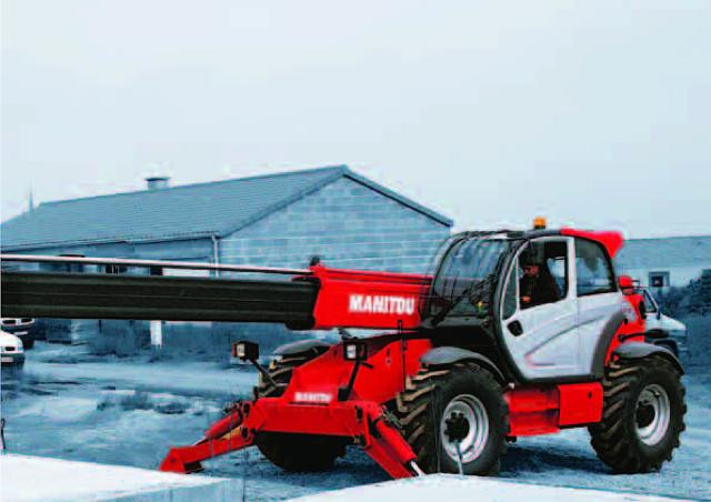 Manitou MT 1436 R Privilege Telehandler Specs & Dimensions (2007 - 2011)