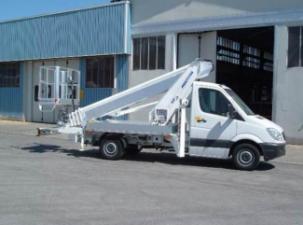 MT 202 AZ Multitel Truck Mounted Telescopic Boom Lifts