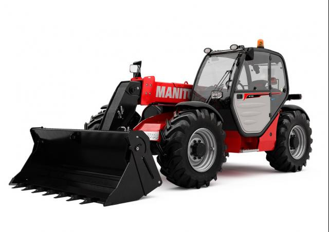 Manitou MT 733 EASY Standard (STV) Telehandler Specs & Dimensions (2019 - 2026)
