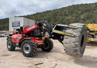 Manitou MT-X 733 Mining Telehandler Specs & Dimensions (2022 - 2026)