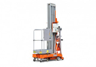Dingli MV120-E Single Vertical Mast Boom Lifts (2025 - 2026) Specifications & Dimensions