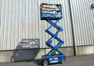 MX 15 UpRight Wheeled scissor lifts