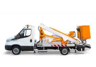 MX 200 DS Multitel Trailer Mounted Articulating Boom Lifts