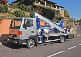 Multitel MX 270 Truck Mounted Telescopic Boom Lifts (2008 - 2011) Specifications & Dimensions