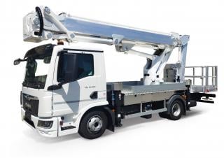 MZ 350 Multitel Truck Mounted Telescopic Boom Lifts