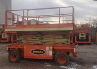 Holland-Lift N 165 EL 25 Wheeled scissor lifts (2004 - 2010) Specifications & Dimensions