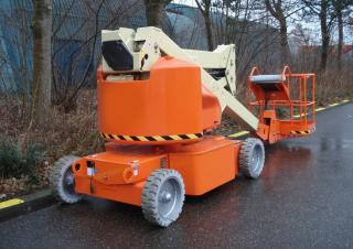 JLG N 40 E Wheeled Articulating Boom Lifts (1993 - 2001) Specifications & Dimensions