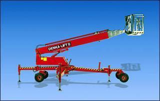 Narrow DL 28 N Denka-Lift - Rothlehner Wheeled Telescopic Boom Lifts